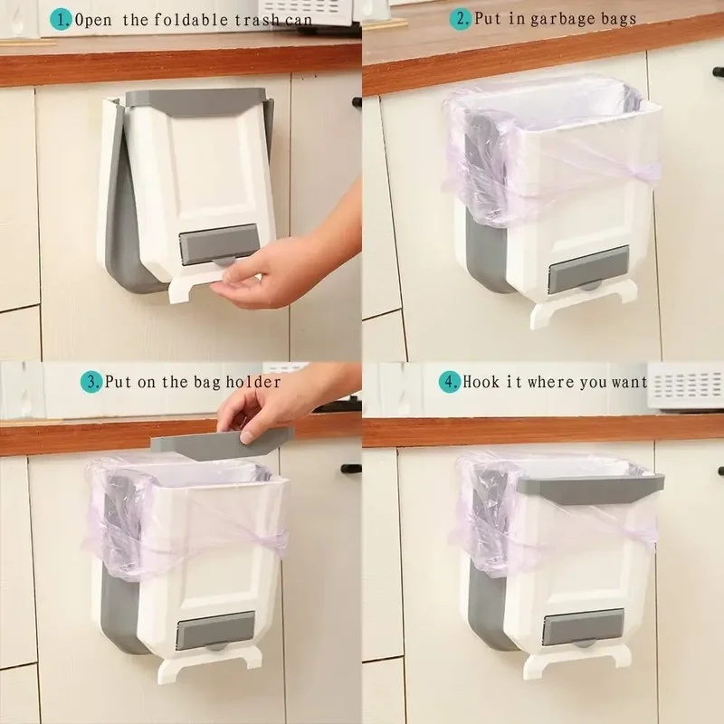 Wall‑Mounted Slim Collapsible  - Compost Bin Countertop 评论和价格
