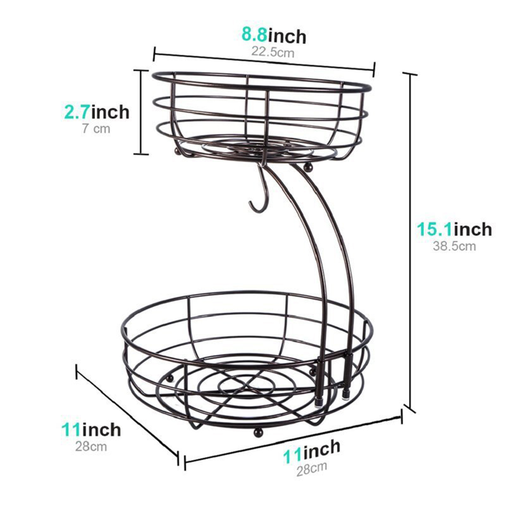 LMETJMA 2-Tier Countertop Frui - Compost Bin Countertop 评论和价格