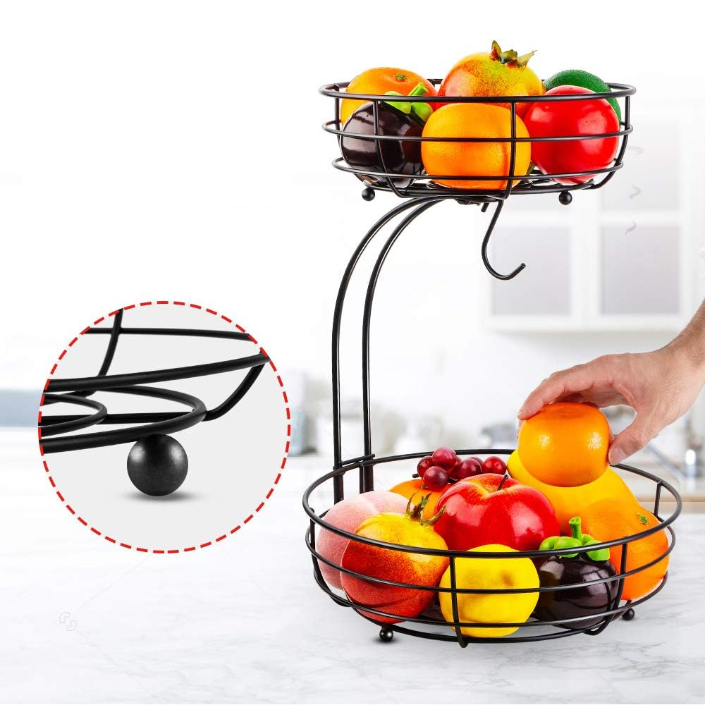 LMETJMA 2-Tier Countertop Frui - Compost Bin Countertop 评论和价格