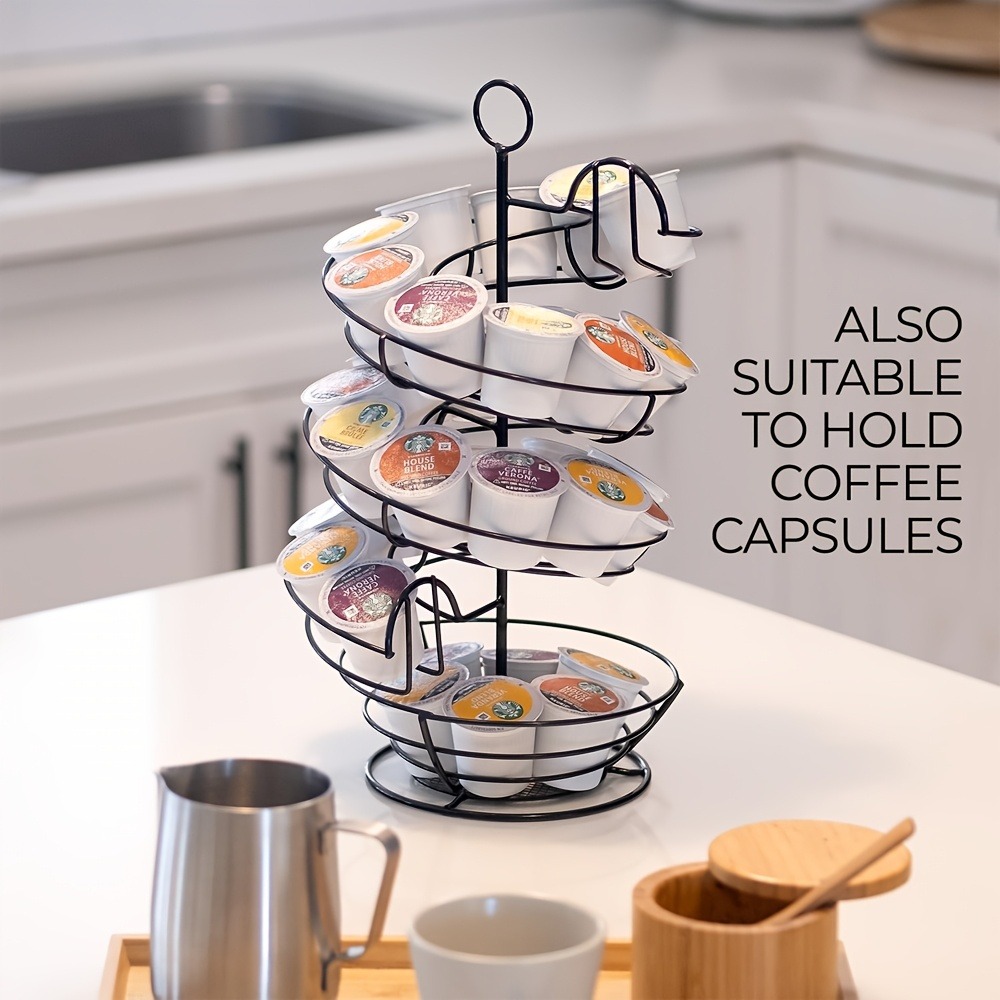Metal Wire Spiral Egg Holder,  - Compost Bin Countertop 评论和价格