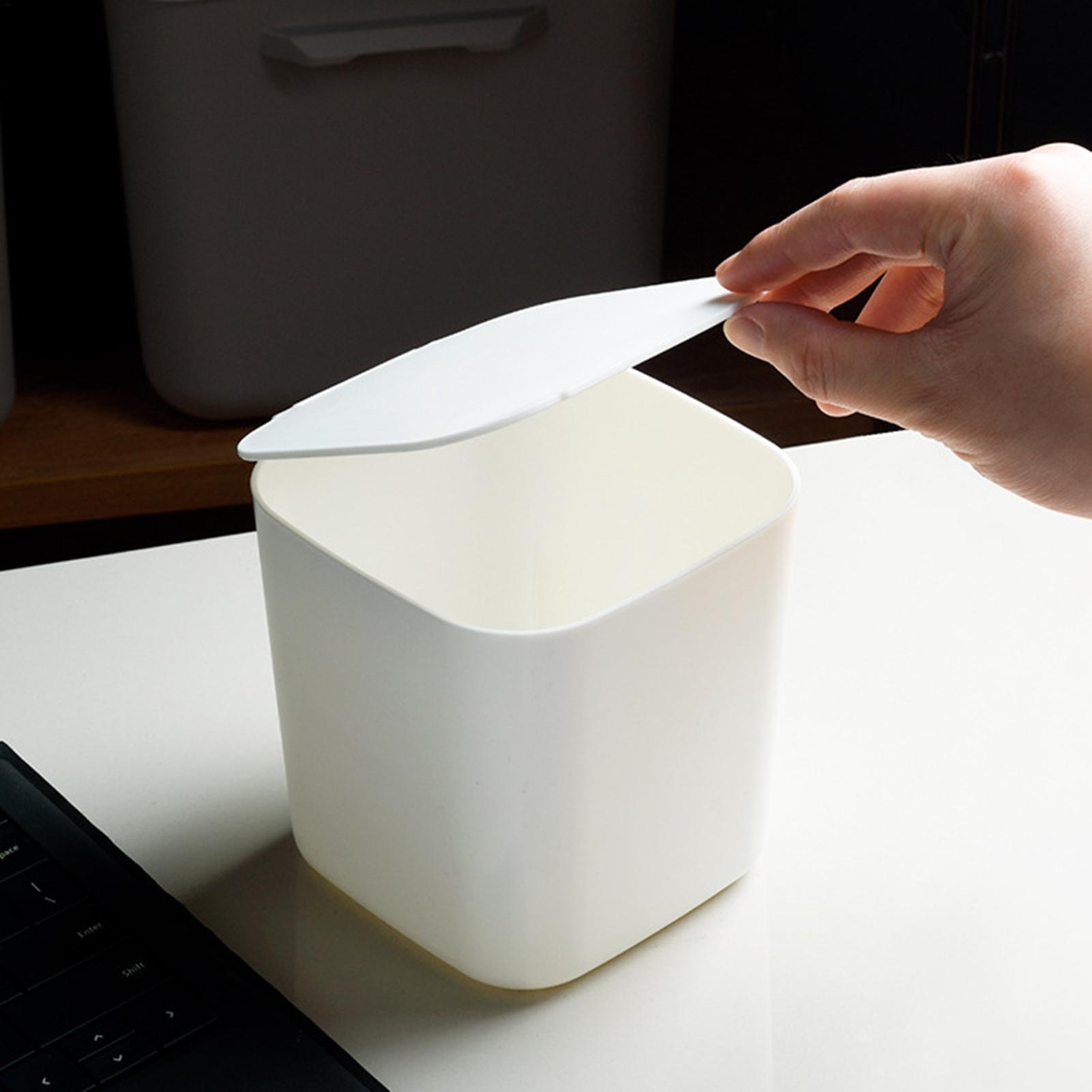 Mini Trash Can with Lid Small  - Compost Bin Countertop 评论和价格